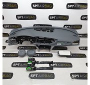 A6 C7 CONSOLE DASHBOARD AIRBAG KIT SET BELTS