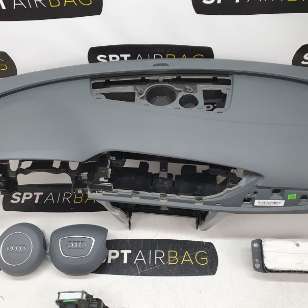 A6 C7 CONSOLE DASHBOARD AIRBAG KIT SET BELTS