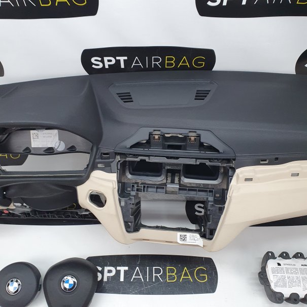 X1 F48 KONSOLA DESKA ROZDZIELCZA AIRBAG...