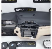 X1 F48 CRUSCOTTO AIRBAG SET CINTURE DI SICUREZZA