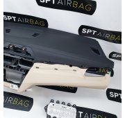 X1 F48 KONSOLA DESKA ROZDZIELCZA AIRBAG PODUSZKI PASY