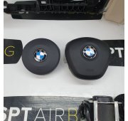 X1 F48 DASHBOARD AIRBAG KIT SET BELTS