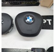 X1 F48 DASHBOARD AIRBAG KIT SET BELTS