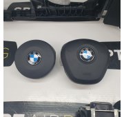 X1 F48 SALPICADERO TABLERO DE INSTRUMENTOS AIRBAG CONJUNTO CINTURONES DE SEGURIDAD