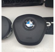 X1 F48 DASHBOARD AIRBAG KIT SET BELTS