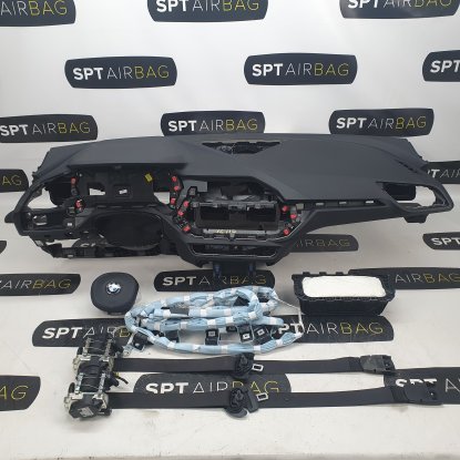 F40 F44 SERIA 1 CRUSCOTTO AIRBAG SET CINTURE DI SICUREZZA AIRBAG DA TETTO