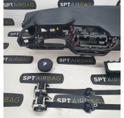 F40 F44 SERIA 1 SALPICADERO TABLERO DE INSTRUMENTOS AIRBAG CONJUNTO CINTURONES DE SEGURIDAD