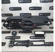 F40 F44 SERIA 1 SALPICADERO TABLERO DE INSTRUMENTOS AIRBAG CONJUNTO CINTURONES DE SEGURIDAD