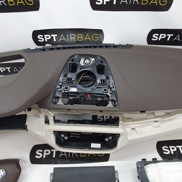 G30 G31 HEAD UP CRUSCOTTO AIRBAG SET CINTURE DI...