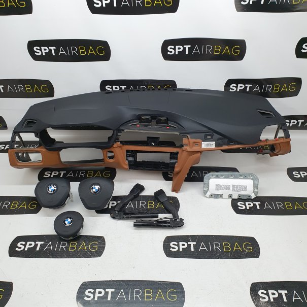 F30 ARMATURENBRETT AIRBAG KIT GURTSTRAFFERN