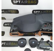 F30 KONSOLA DESKA ROZDZIELCZA AIRBAG PODUSZKI NAPINACZE