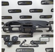 F30 HEAD UP ARMATURENBRETT AIRBAG KIT GURTSTRAFFERN