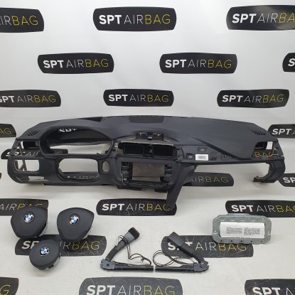 F30 HEAD UP DASHBOARD AIRBAG KIT TENSIONERS 2