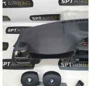 F30 KONSOLA DESKA ROZDZIELCZA AIRBAG PODUSZKI NAPINACZE