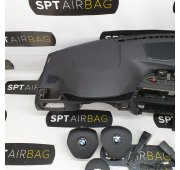 F30 SALPICADERO TABLERO DE INSTRUMENTOS AIRBAG CONJUNTO PRETENSORES