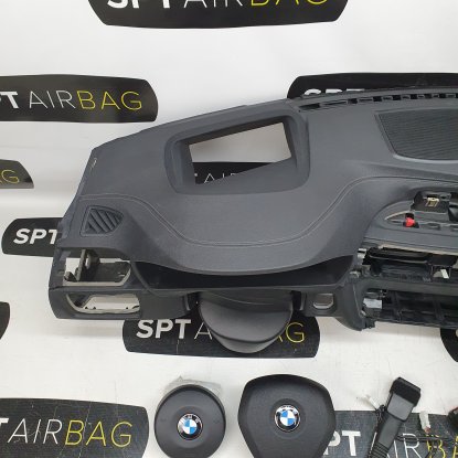 F30 LIFT TABLEAU DE BORD AIRBAG ENSEMBLE PRETENSIONNEURS 2