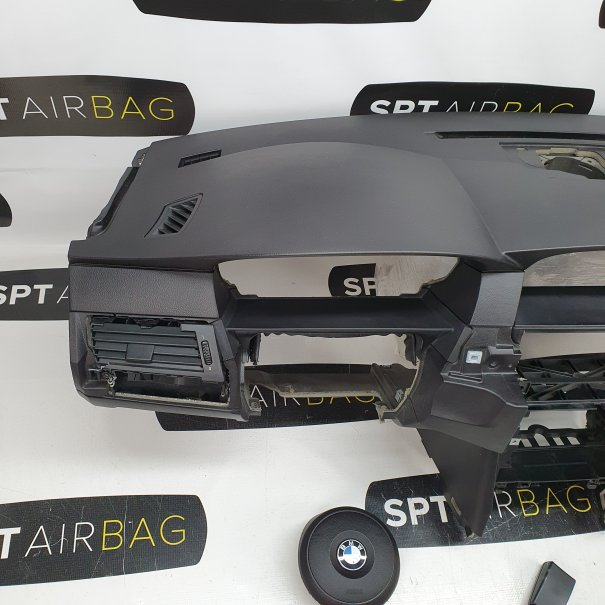 E60 E61 DASHBOARD SPEAKER AIRBAG KIT TENSIONERS