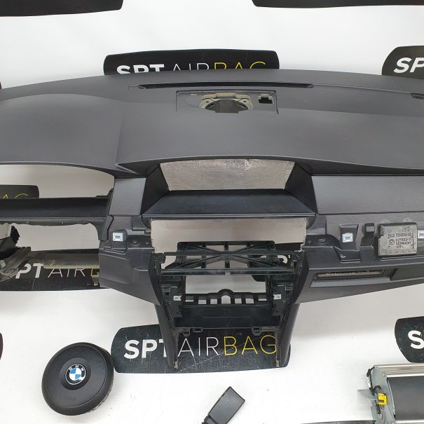 E60 E61 DASHBOARD SPEAKER AIRBAG KIT TENSIONERS