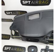 X5 E70 E71 HEAD UP SALPICADERO TABLERO DE INSTRUMENTOS AIRBAG CONJUNTO PRETENSORES