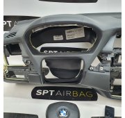 X5 E70 E71 HEAD UP ARMATURENBRETT AIRBAG KIT GURTSTRAFFERN