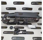 X5 F15 HEAD UP ARMATURENBRETT AIRBAG KIT SICHERHEITSGURTE