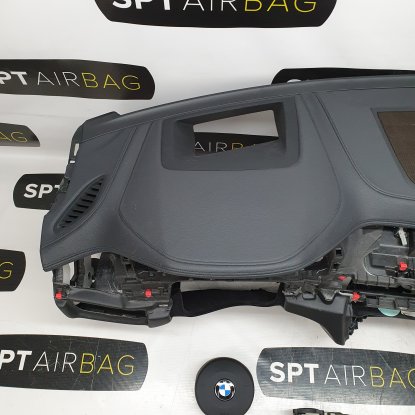 X5 F15 HEAD UP ARMATURENBRETT AIRBAG KIT SICHERHEITSGURTE 2