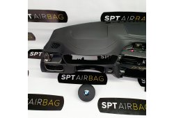 F30 F31 F34 FACELIFT CRUSCOTTO AIRBAG SET TENDITORI ALTOPARLANTE CENTRALE CUCITURA