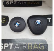 X5 F15 HEAD UP DASHBOARD AIRBAG SET VEILIGHEIDSRIEMEN