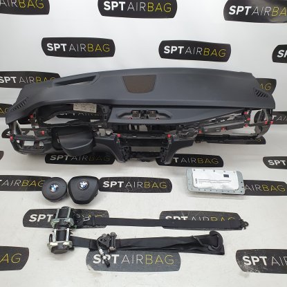X5 F15 X6 F16 HEAD UP DASHBOARD AIRBAG KIT SET BELTS