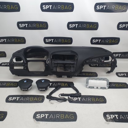 F20 F21 CONSOLE CRUSCOTTO AIRBAG SET PRETENSIONATORI