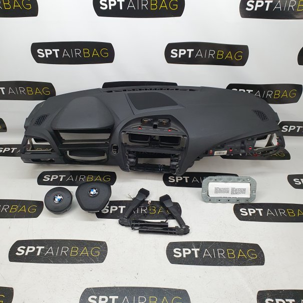 F20 CRUSCOTTO AIRBAG SET PRETENSIONATORI