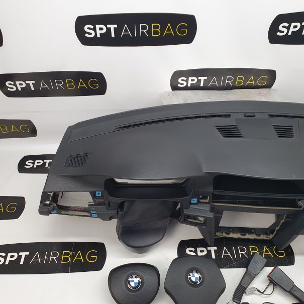 E90 CRUSCOTTO AIRBAG SET PRETENSINATORI