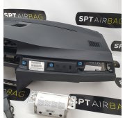 E90 ARMATURENBRETT AIRBAG KIT GURTSTRAFFERN