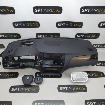 X3 F25 X4 F26 HEAD UP DASHBOARD AIRBAG KIT TENSIONERS