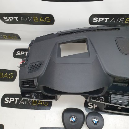 X3 F25 X4 F26 HEAD UP DASHBOARD AIRBAG KIT TENSIONERS 2