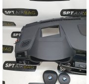 X3 F25 X4 F26 HEAD UP DASHBOARD AIRBAG KIT TENSIONERS