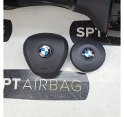 X3 F25 X4 F26 HEAD UP DASHBOARD AIRBAG KIT TENSIONERS