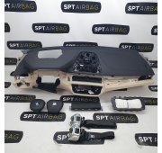 G32 CONSOLE DASHBOARD AIRBAG KIT SET BELTS