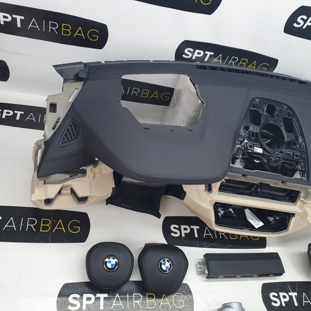 G32 CONSOLE DASHBOARD AIRBAG KIT SET BELTS