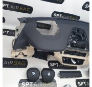 G32 CONSOLE DASHBOARD AIRBAG KIT SET BELTS