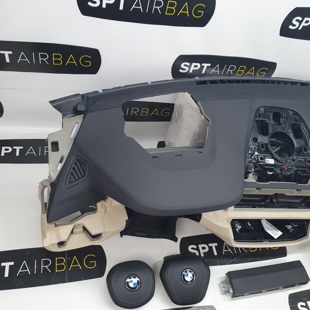 G32 ARMATURENBRETT AIRBAG KIT SICHERHEITSGURTE...