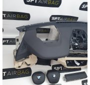 G32 TABLEAU DE BORD AIRBAG ENSEMBLE CEINTURES DE SÉCURITÉ RIDEAUX D'AIR