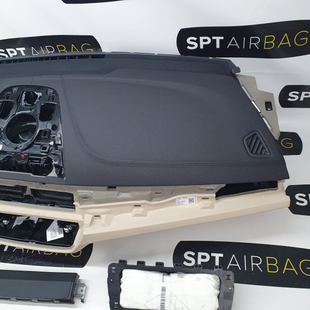 G32 ARMATURENBRETT AIRBAG KIT SICHERHEITSGURTE...