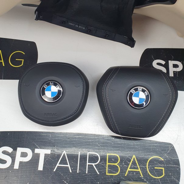 G32 DASHBOARD AIRBAG SET VEILIGHEIDSRIEMEN...