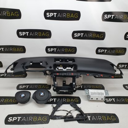 E87 CRUSCOTTO AIRBAG SET PRETENSIONATORI