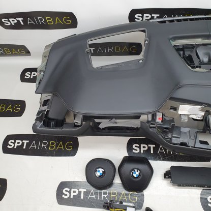 X5 G05 G047 HEAD UP DASHBOARD AIRBAG KIT SET BELTS 2