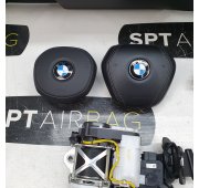 X5 G05 G047 HEAD UP TABLEAU DE BORD AIRBAG ENSEMBLE CEINTURES DE SÉCURITÉ