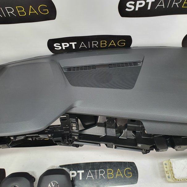 GOLF VIII 8 CONSOLE DASHBOARD AIRBAG KIT SEAT...