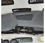 GOLF VIII 8 KONSOLA DESKA ROZDZIELCZA AIRBAG PODUSZKI PASY