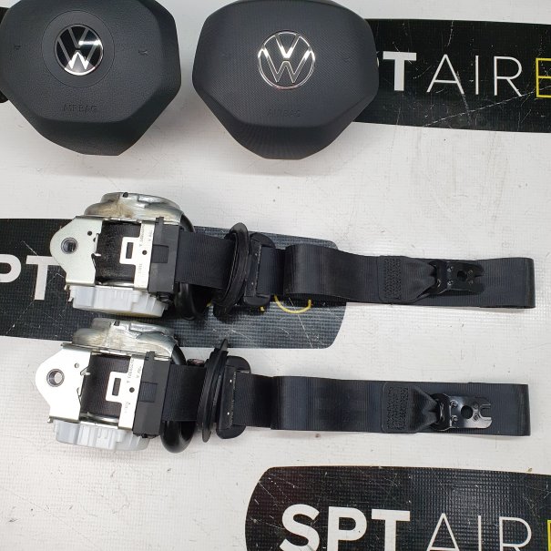 GOLF VIII 8 CRUSCOTTO AIRBAG SET CINTURE DI...